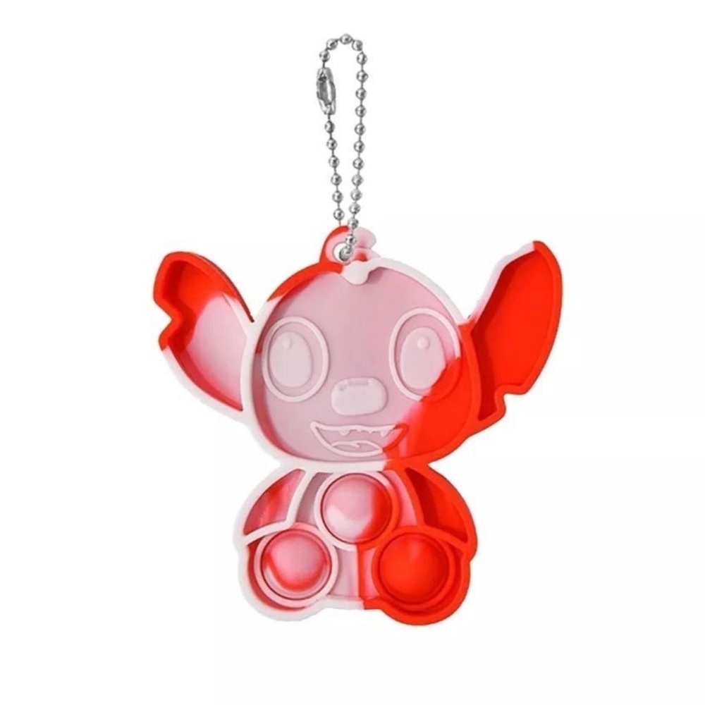 Stitch Keychain Pop It Fidget